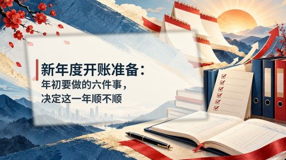 新年度开账准备:年初要做的六件事,决定这一年顺不顺