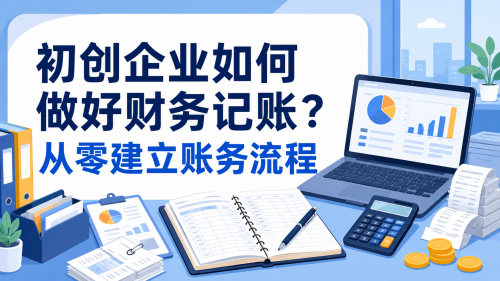 初创企业如何做好财务记账？从零建立账务流程