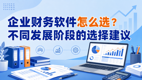 企业财务软件怎么选？不同发展阶段的选择建议