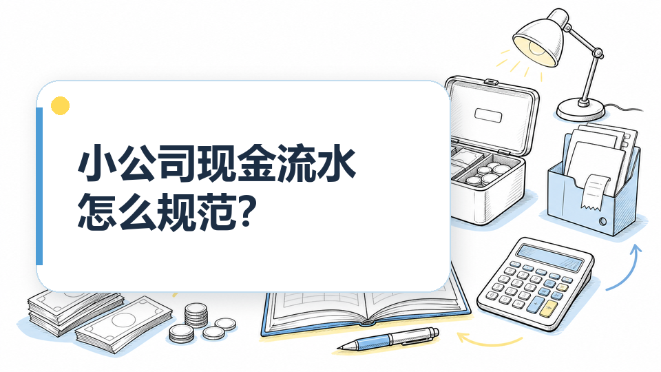 小公司现金流水怎么规范？