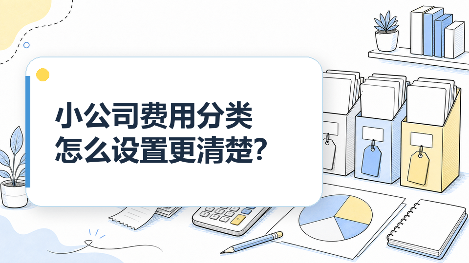 小公司费用分类怎么设置更清楚？