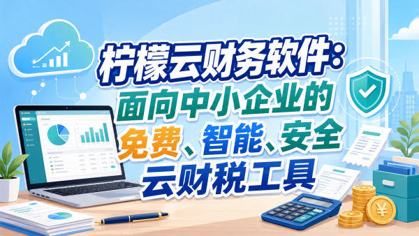 柠檬云财务软件：面向中小企业的免费、智能、安全云财税工具