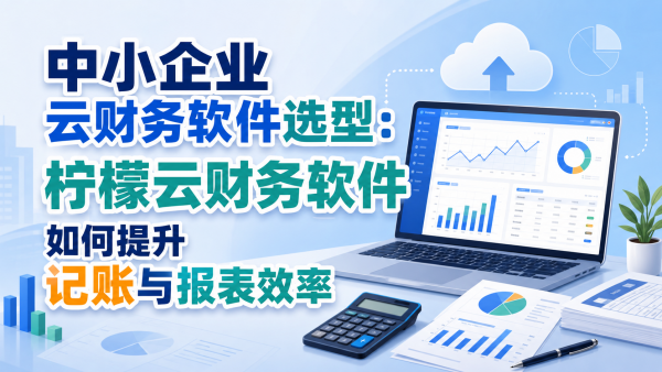 中小企业云财务软件选型：柠檬云财务软件如何提升记账与报表效率