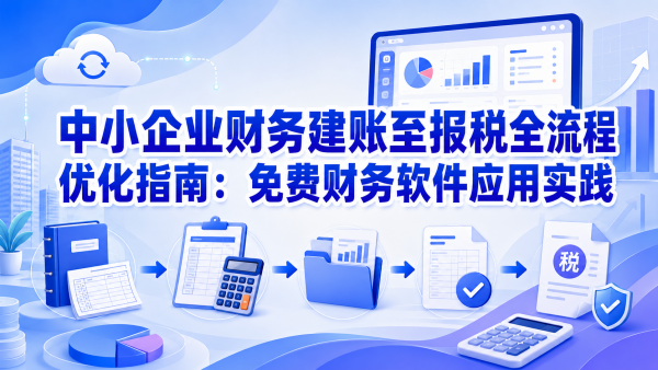 中小企业财务建账至报税全流程优化指南：免费财务软件应用实践