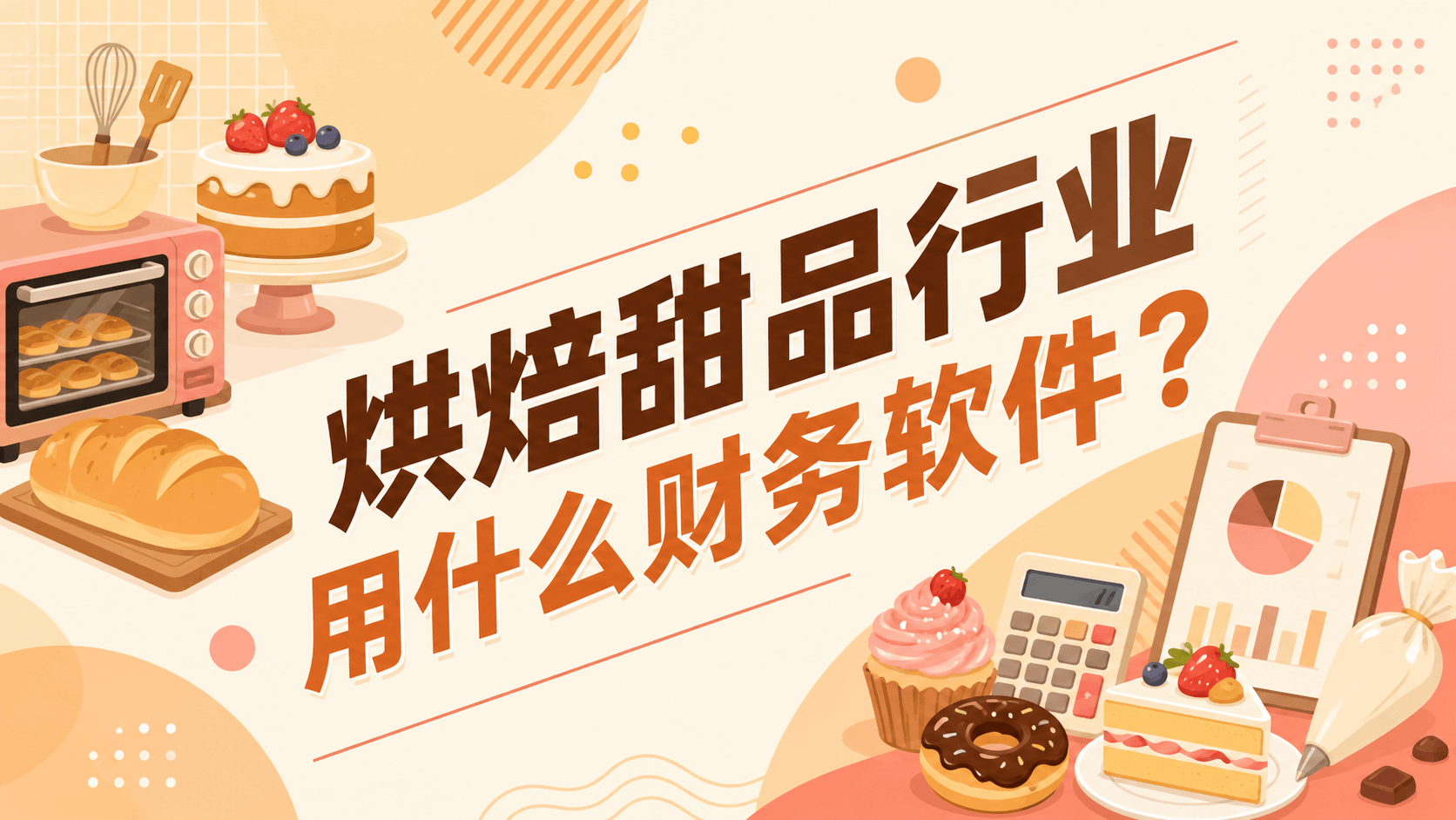 烘焙甜品行业用什么财务软件？