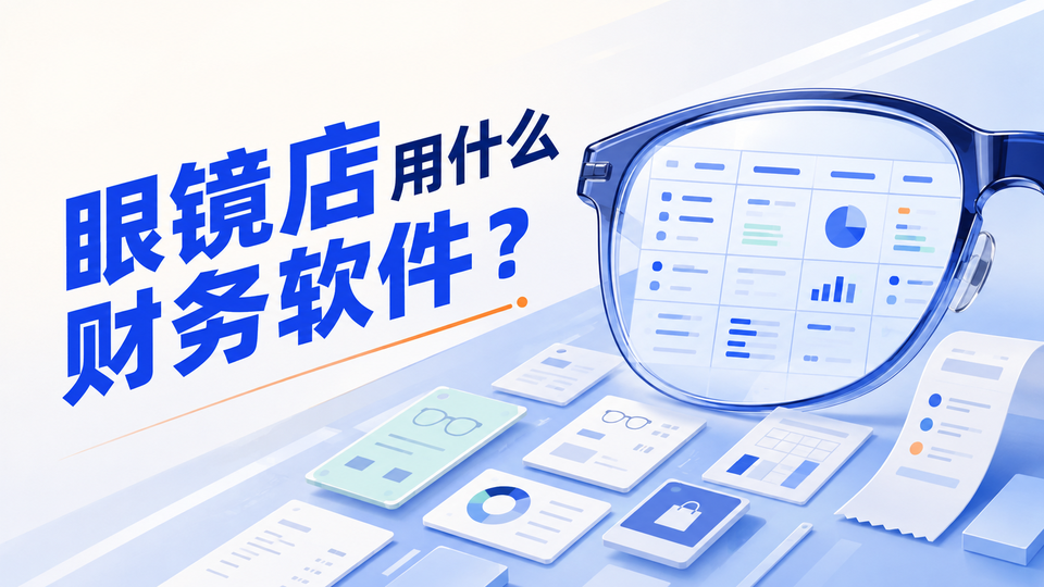 眼镜店用什么财务软件?