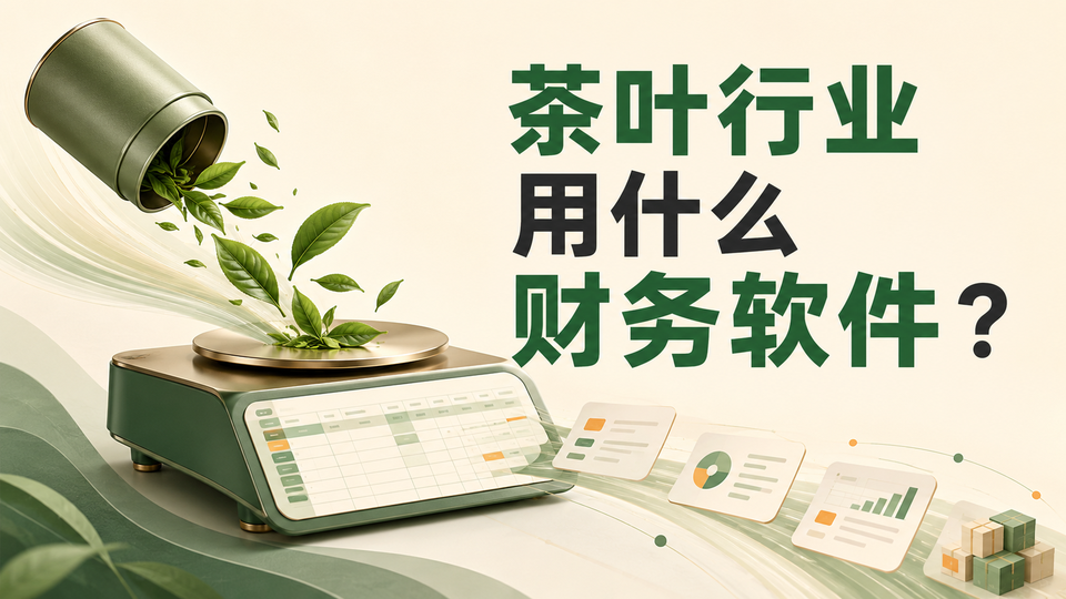茶叶行业用什么财务软件?