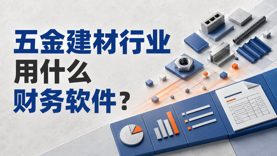 五金建材行业用什么财务软件?