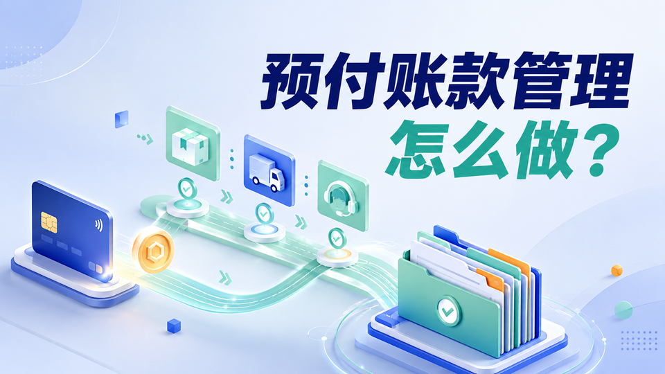 预付账款管理怎么做?