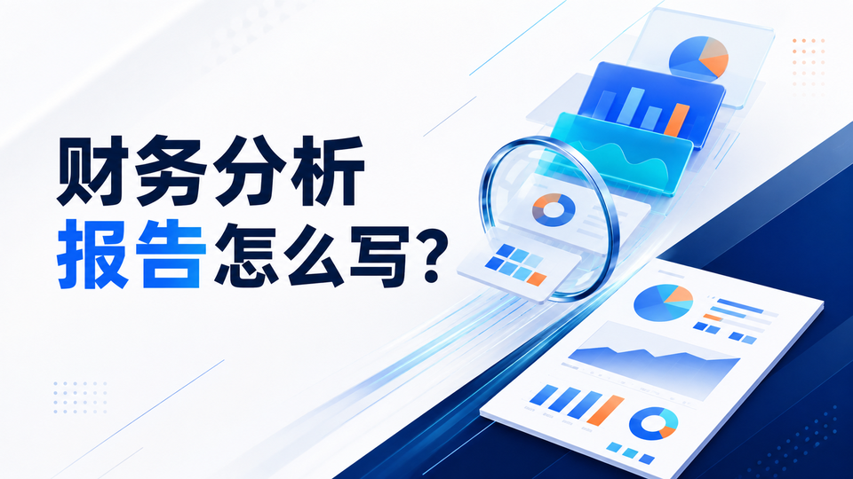 财务分析报告怎么写?