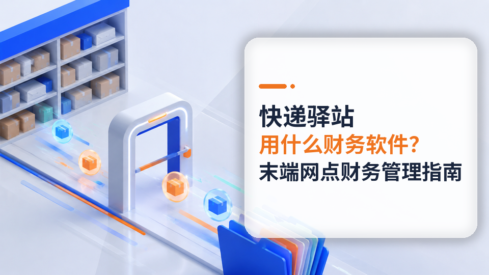 快递驿站用什么财务软件？末端网点财务管理指南