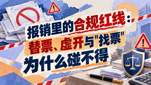 报销里的合规红线:替票、虚开与"找票"为什么碰不得