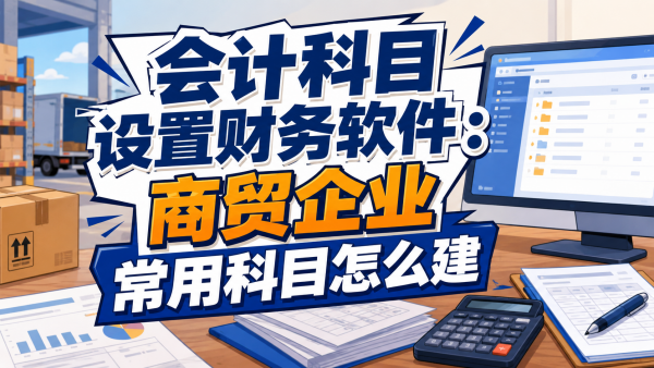 会计科目设置财务软件:商贸企业常用科目怎么建.png