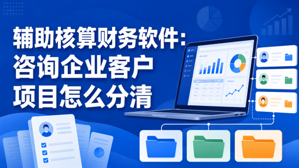 辅助核算财务软件：咨询企业客户项目怎么分清.png