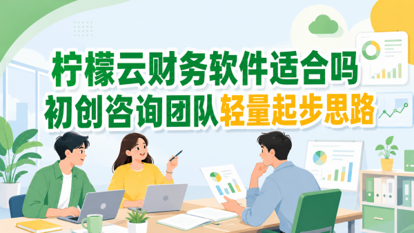 柠檬云财务软件适合吗 初创咨询团队轻量起步思路.png