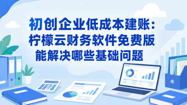 初创企业低成本建账:柠檬云财务软件免费版能解决哪些基础问题.png