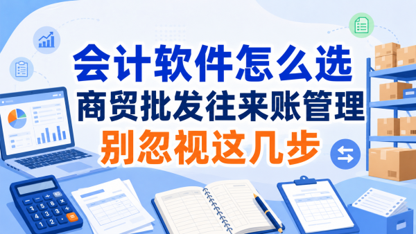 会计软件怎么选 商贸批发往来账管理别忽视这几步.png