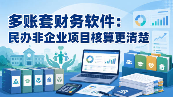 多账套财务软件：民办非企业项目核算更清楚.png