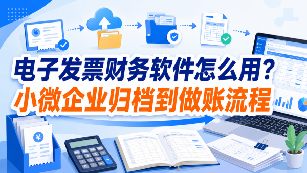 电子发票财务软件怎么用？小微企业归档到做账流程.png