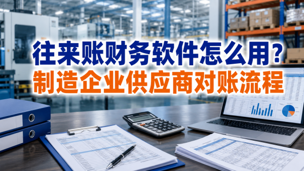 往来账财务软件怎么用？制造企业供应商对账流程.png