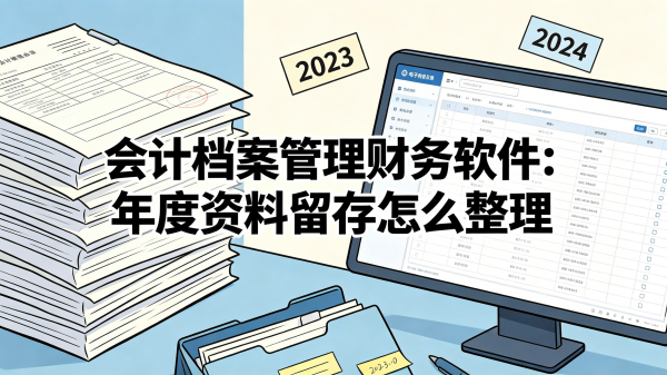 会计档案管理财务软件：年度资料留存怎么整理.png
