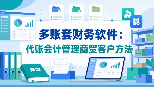 多账套财务软件：代账会计管理商贸客户方法.png