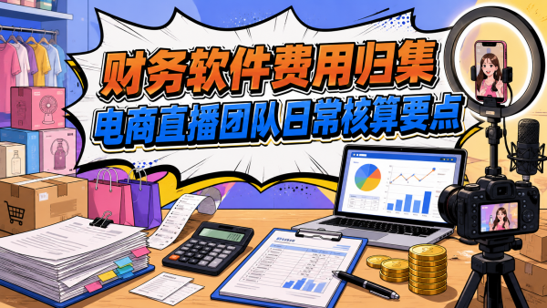 财务软件费用归集 电商直播团队日常核算要点.png