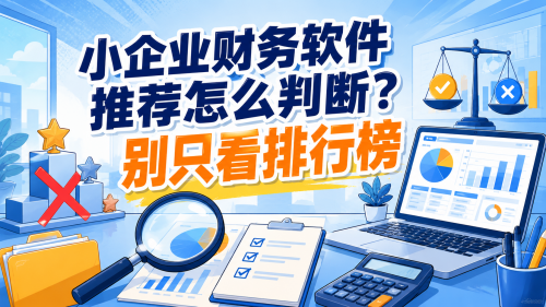 图片文案:小企业财务软件推荐怎么判断?别只看排行榜.png
