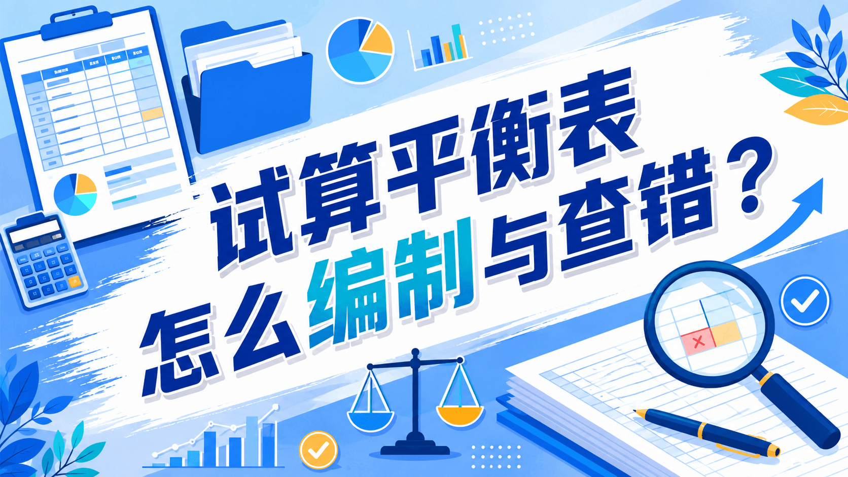 试算平衡表怎么编制与查错?.png