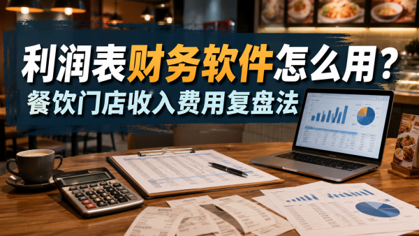 利润表财务软件怎么用？餐饮门店收入费用复盘法.png